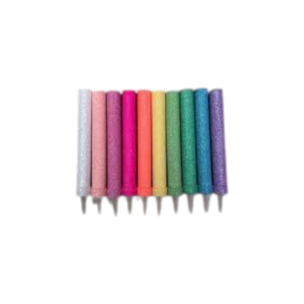 Vela bengala gibreadas (varios colores) unidad